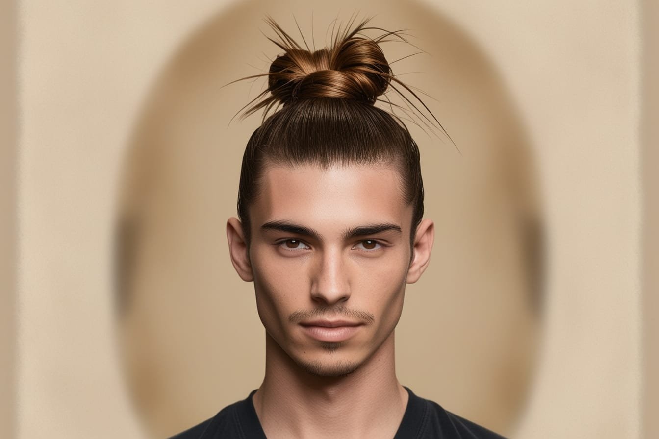 long man bun